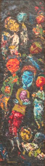 Aronson, David-Madonna and Child with Angels 550