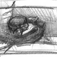 Cradled Baby (Study for ‘Child and Father’)