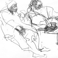 Waiting Room (Two Figures)