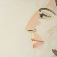 Katz, Alex-Study for Smile Again (Ada in Profile) – web