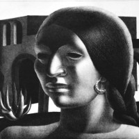 Wilson, John – Mexican Woman litho 550